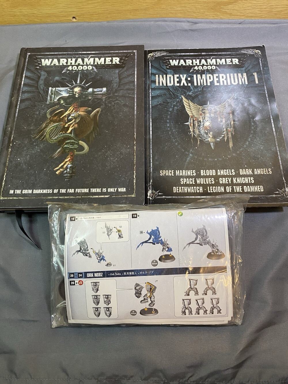 Warhammer 4000 Partial Box Set - 2 Books And Package